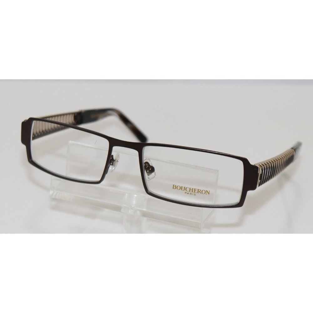 New Boucheron DK Brown & Gold Reading  glasses Eyeglasses